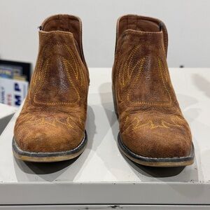 Roper Tan Western Boots